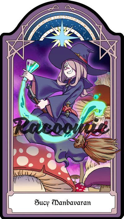 Little witch academia tarot cards